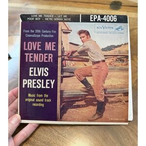 Elvis Presley "Love Me Tender" EPA-4006 Professionally Framed